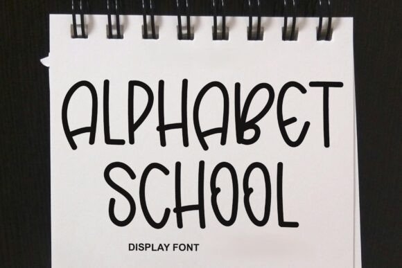 Alphabet School: A Timeless Script Font for Branding