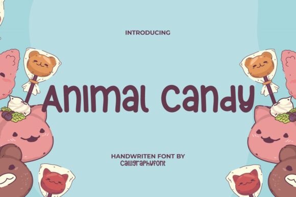 Animal Candy Font: A Playful Typographic Solution for Web Design