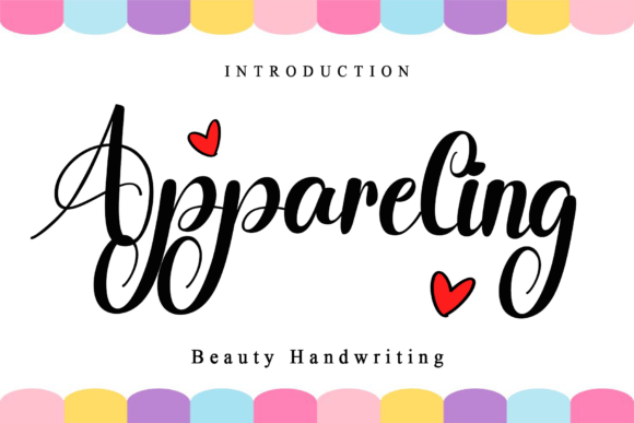 Appareling: A Timeless Script Font for Editorial Design