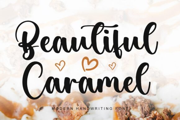 Beautiful Caramel: A Font That Adds Elegance to Your Design