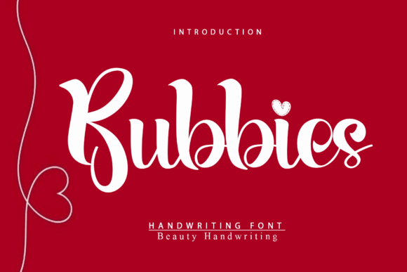 Bubbies: A Script Font with Timeless Elegance