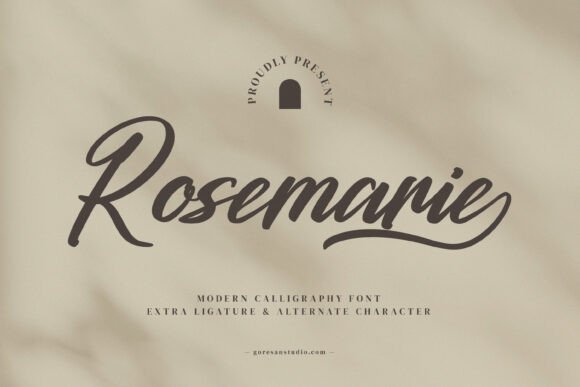 Designing with Rosemarie: A Modern Script Font for Impactful Campaigns