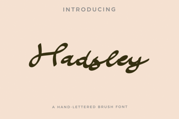 Discover Hadsley: The Script Font That Elevates Your Craft
