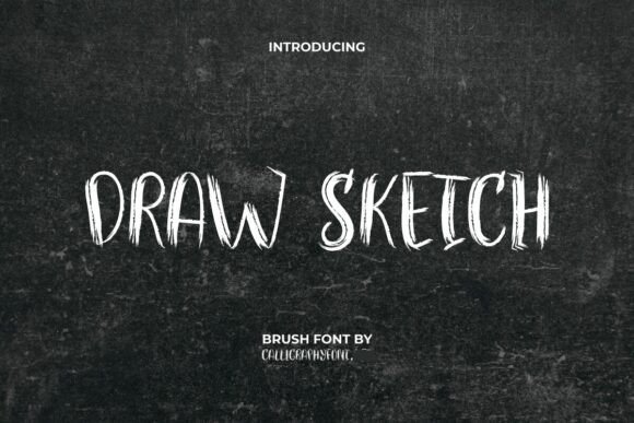 Draw Sketch: A Font for Thoughtful Design