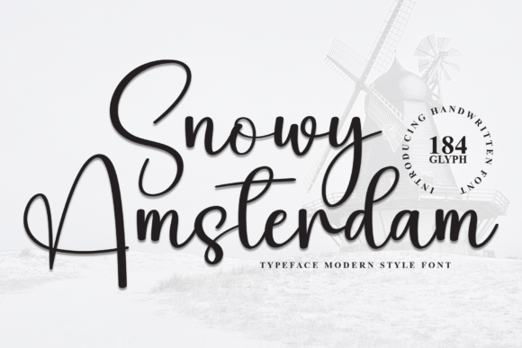 Enhance Your Brand with Snowy Amsterdam Script Font