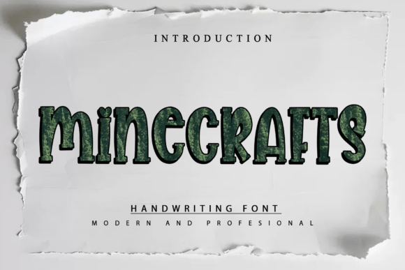 Font Review: Minecrafts for Small Business Branding