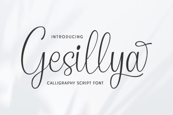 Gesillya: A Timeless Script Font for Modern Branding