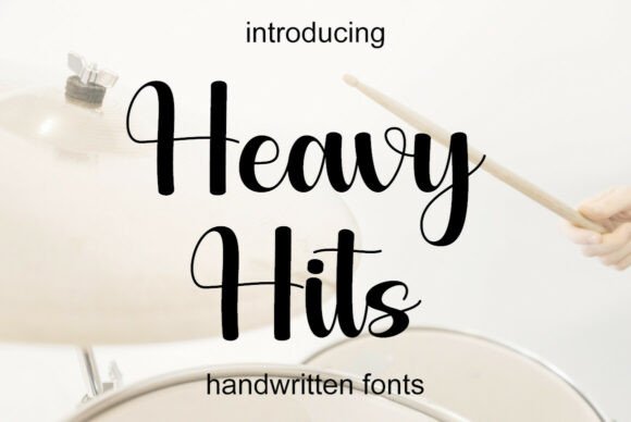 Heavy Hits: A Script Font That Elevates Your Web Design