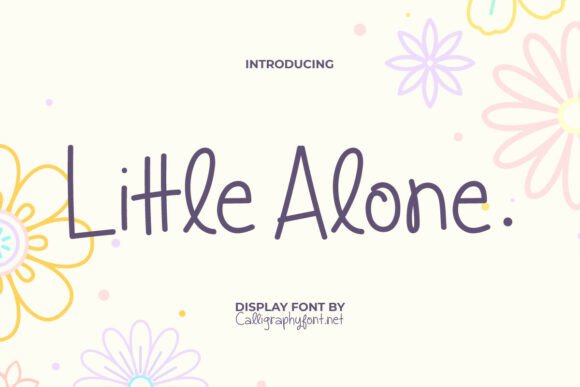 Little Alone Font: A Fresh Take on Modern Display Typography