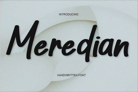 Meredian: A Versatile Font for Modern Campaigns