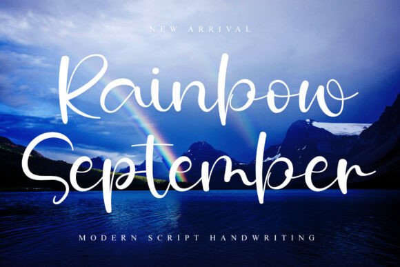 Rainbow September: A Font That Adds Character to Branding