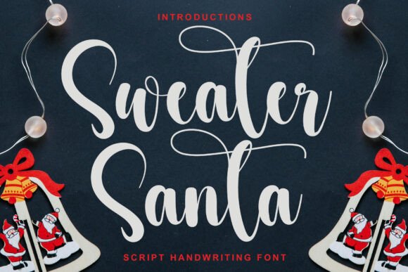Sweater Santa: A Font for Thoughtful Editorial Design