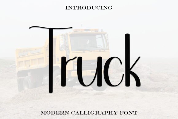 Truck: A Font That Adds Elegance to Every Project