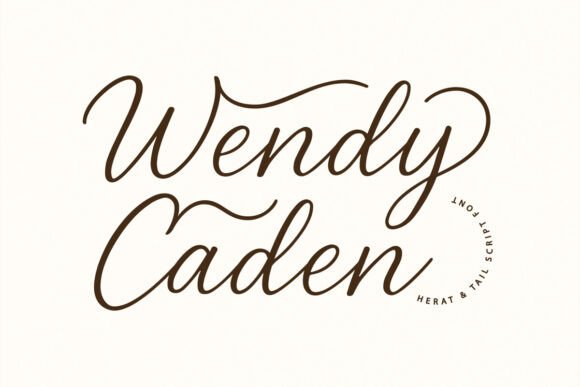 Wendy Caden: A Script Font for Powerful Digital Branding