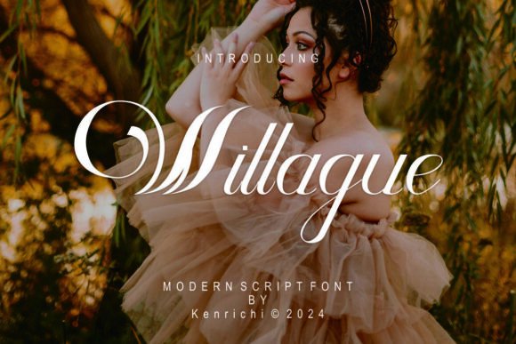 Willague: A Script Font for Digital Design Excellence